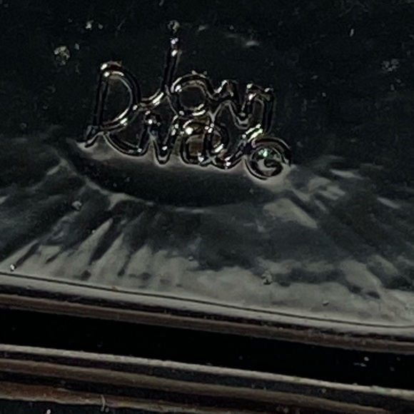 Joan Rivers Bracelet Stretch Black Rhinestones Buckle Marked - Picture 6 of 11